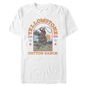Men's Yellowstone Dutton Ranch Est. 1886 Graphic Tee