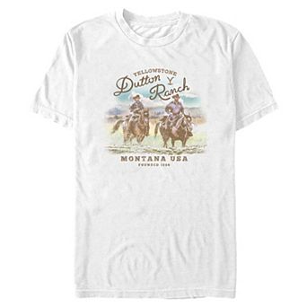 Men's Yellowstone Dutton Ranch Graphic Tee