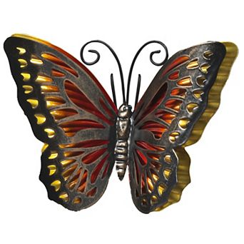 Gerson Metal Butterfly Pot Clinger Outdoor Decor