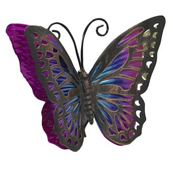 Gerson Metal Butterfly Pot Clinger Outdoor Decor
