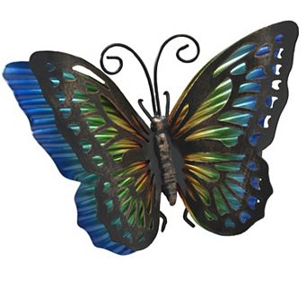 Gerson Metal Butterfly Pot Clinger Outdoor Decor