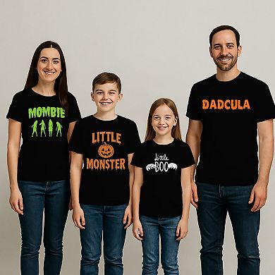 Kids 8-20 Little Monster Pumpkin Graphic Tee