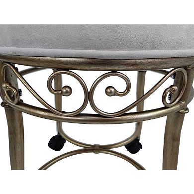 Carolina Chair & Table Victorian Upholstered Vanity Stool