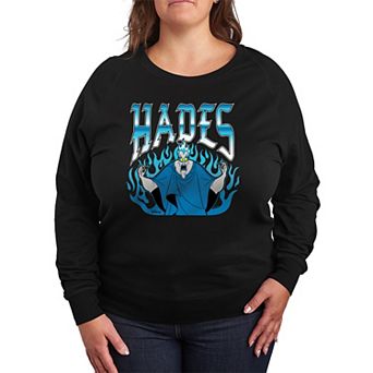 Plus Size Disney's Hercules Hades French Terry Long Sleeve Tee