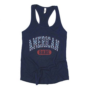 Simply Sage Market Varsity American Babe Racerback Tank