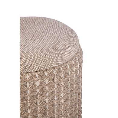 Carolina Chair & Table Handwoven Fabric Storage Ottoman