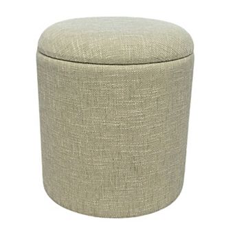Carolina Chair & Table Handwoven Fabric Storage Ottoman