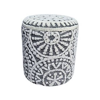 Carolina Chair & Table Handwoven Fabric Storage Ottoman