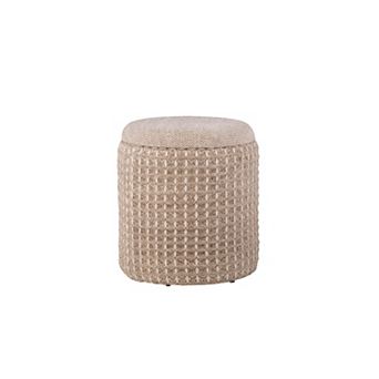 Carolina Chair & Table Handwoven Fabric Storage Ottoman