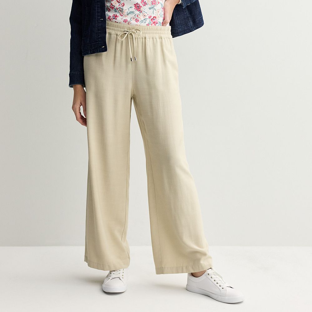 Women's Croft & Barrow Easy Pull-On Pants