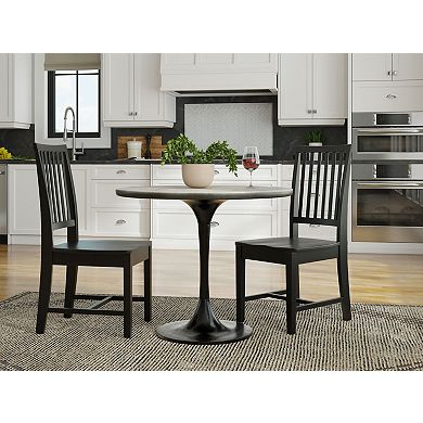 Carolina Chair & Table Alden Wood Top Round Dining Table