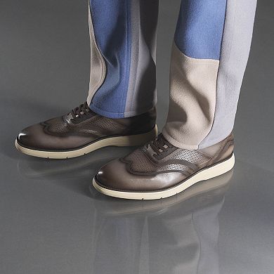 Stacy Adams Edgewood Men's Wingtip Elastic Lace-Up Sneakers