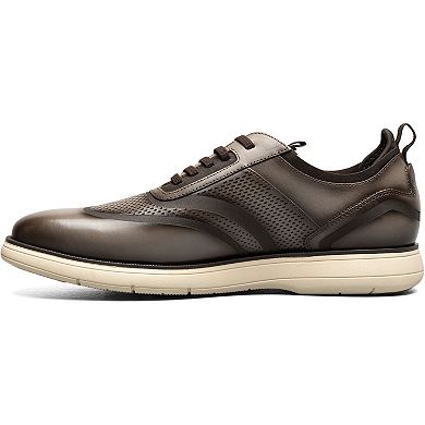Stacy Adams Edgewood Men's Wingtip Elastic Lace-Up Sneakers