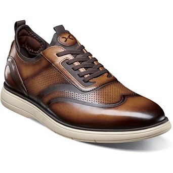 Stacy Adams Edgewood Men's Wingtip Elastic Lace-Up Sneakers