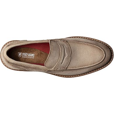 Stacy Adams Hopkins Men's Moc Toe Penny Slip-On Loafers