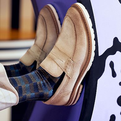 Stacy Adams Hopkins Men's Moc Toe Penny Slip-On Loafers