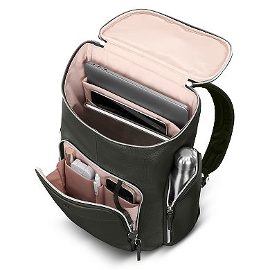 Samsonite Mobile Solution 2 Leather Deluxe Backpack