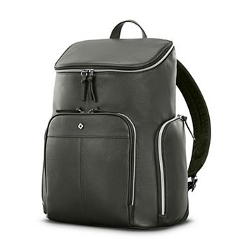 Samsonite Mobile Solution 2 Leather Deluxe Backpack