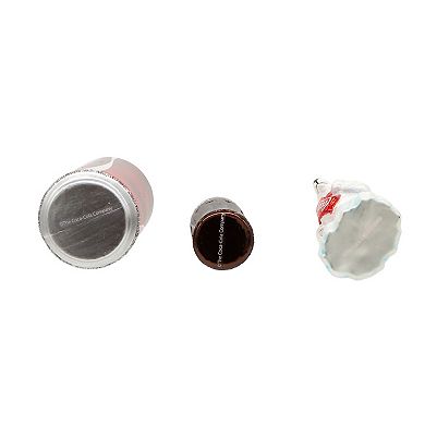 Kurt Adler 3-pc. Glass Coke Mini Ornament Set