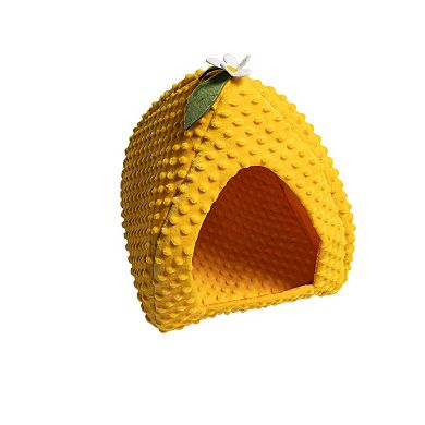 Meow Dimpled Flower Pet Hut