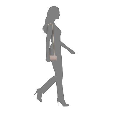 N by Nina Syndi All Over Rhinestone Crossbody Bag