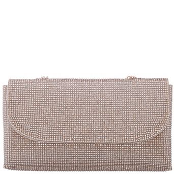N by Nina Syndi All Over Rhinestone Crossbody Bag