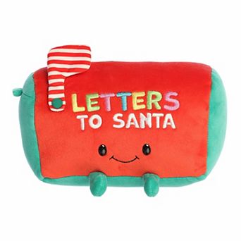 Aurora Medium Red Festive Stuffed Animal 10" Letters To Santa JUST SAYIN'