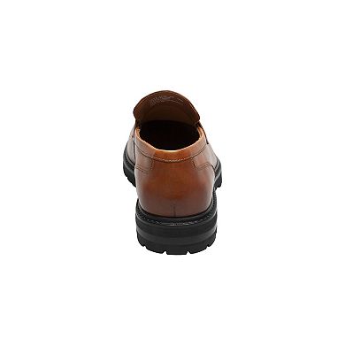 Stacy Adams Hayes Men's Moc Toe Penny Slip-On Loafers