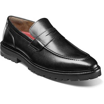 Stacy Adams Hayes Men's Moc Toe Penny Slip-On Loafers
