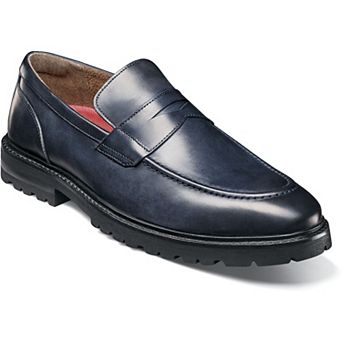 Stacy Adams Hayes Men's Moc Toe Penny Slip-On Loafers
