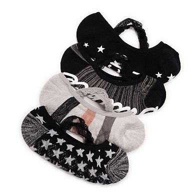 Women's MUK LUKS Ballerina Studio Socks 4-pk.