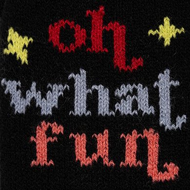 Women's MUK LUKS Holiday Double Layer Socks