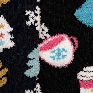 Women's MUK LUKS Novelty Cozy Lounge Socks 2-pk.