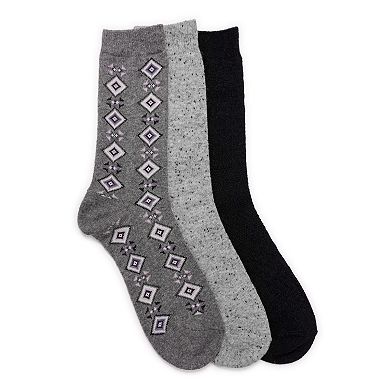 Women's MUK LUKS Boot Socks 3-pk.