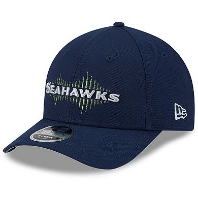 Men's New Era College Navy Seattle Seahawks 2025 Rivalries Collection Team 9FORTY M-Crown Adjustable Hat