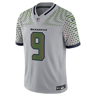 Men's Nike Kenneth Walker III Wolf Gray Seattle Seahawks 2025 Rivalries Collection Limited Jersey