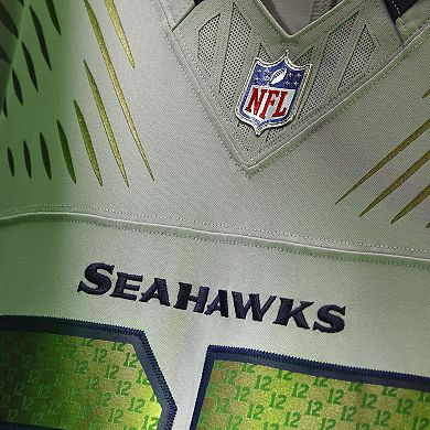 Men's Nike Kenneth Walker III Wolf Gray Seattle Seahawks 2025 Rivalries Collection Limited Jersey