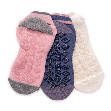 Women's MUK LUKS Studio Socks 3-pk.
