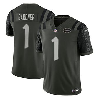 Men's Nike Ahmad Sauce Gardner Gotham Green New York Jets 2025 Rivalries Collection Limited Jersey