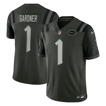 Men's Nike Ahmad Sauce Gardner Gotham Green New York Jets 2025 Rivalries Collection Limited Jersey