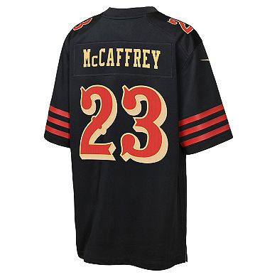 Youth Nike Christian McCaffrey Black San Francisco 49ers 2025 Rivalries Collection Game Jersey
