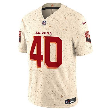 Men's Nike Pat Tillman Natural Arizona Cardinals 2025 Rivalries Collection Retired Player Limited Jersey