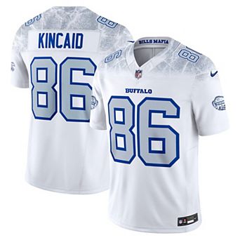 Men's Nike Dalton Kincaid White Buffalo Bills 2025 Rivalries Collection Limited Jersey