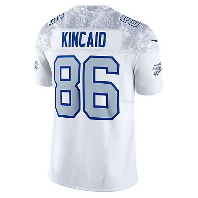 Men's Nike Dalton Kincaid White Buffalo Bills 2025 Rivalries Collection Limited Jersey