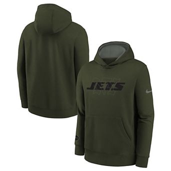 Youth Nike Gotham Green New York Jets 2025 Rivalries Collection Club Hoodie