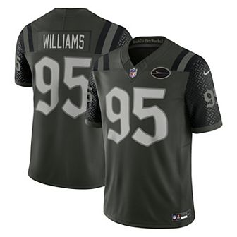 Men's Nike Quinnen Williams Gotham Green New York Jets 2025 Rivalries Collection Limited Jersey