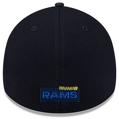 Men's New Era Midnight Blue Los Angeles Rams 2025 Rivalries Collection Fan Pack 39THIRTY Flex Hat