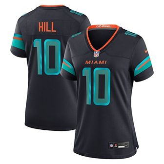 Women's Nike Tyreek Hill��Pitch Blue Miami Dolphins 2025 Rivalries Collection Game Jersey