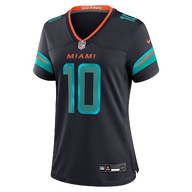 Women's Nike Tyreek Hill Pitch Blue Miami Dolphins 2025 Rivalries Collection Game Jersey