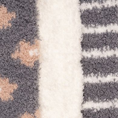 Women's MUK LUKS 3-Pack Cozy Crew Socks